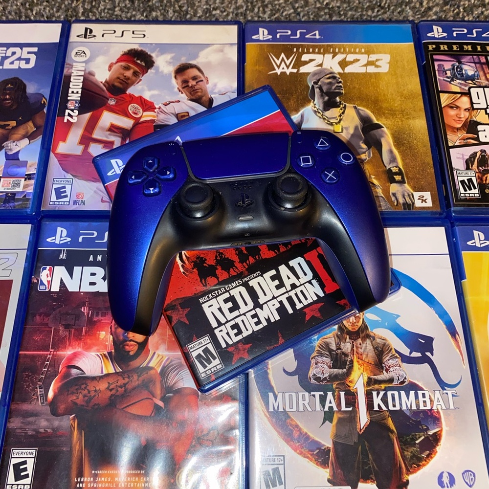 Sony DualShock PS5 Wireless Controller - Midnight Blue